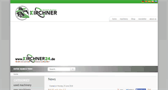 Desktop Screenshot of kirchner-holzbearbeitung.de
